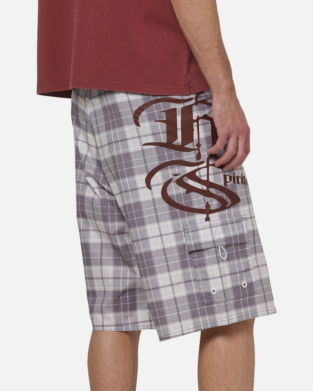 WORSHIP Worship Catharsis Long Boardshorts Light Grey