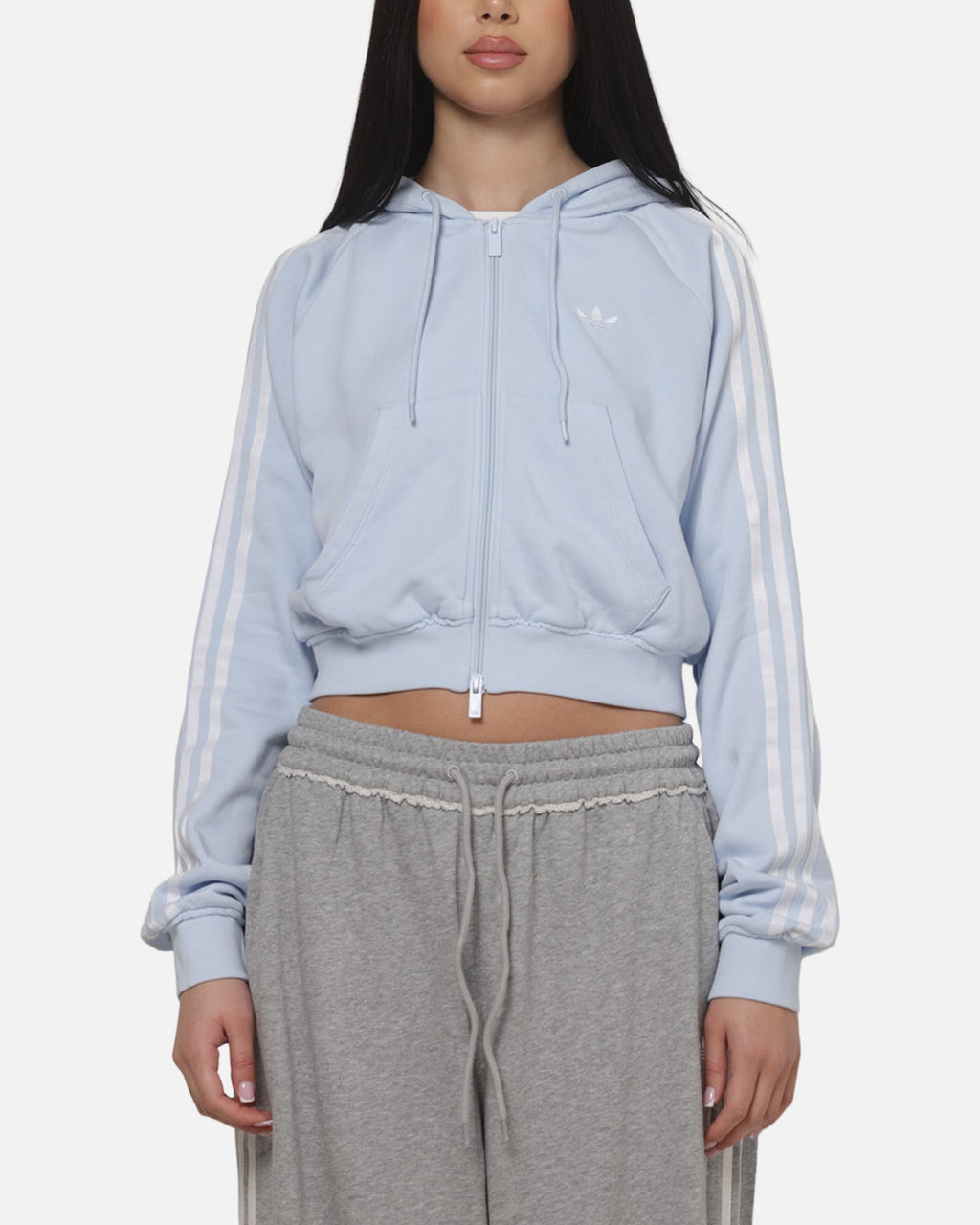 ADIDAS GFX Zip Track Top Sky
