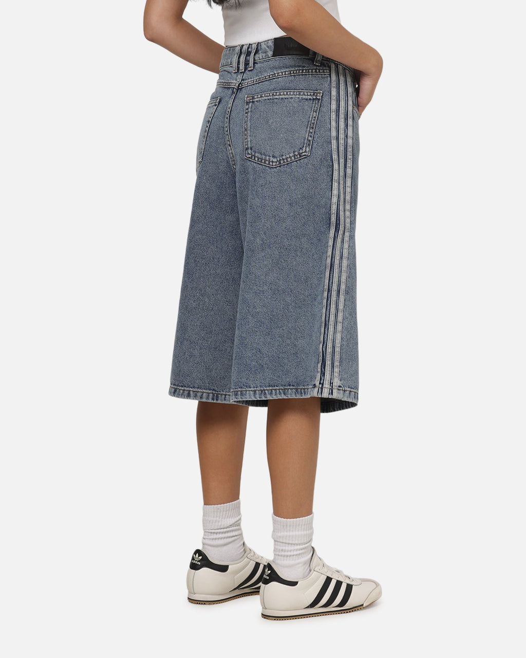 ADIDAS Original Adidas Women's Jorts Worn Blue