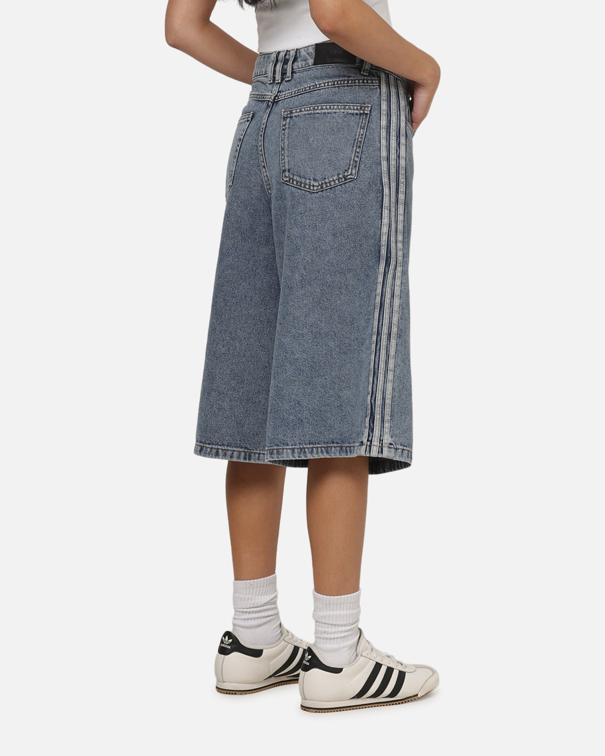 ADIDAS Original Adidas Women's Jorts Worn Blue
