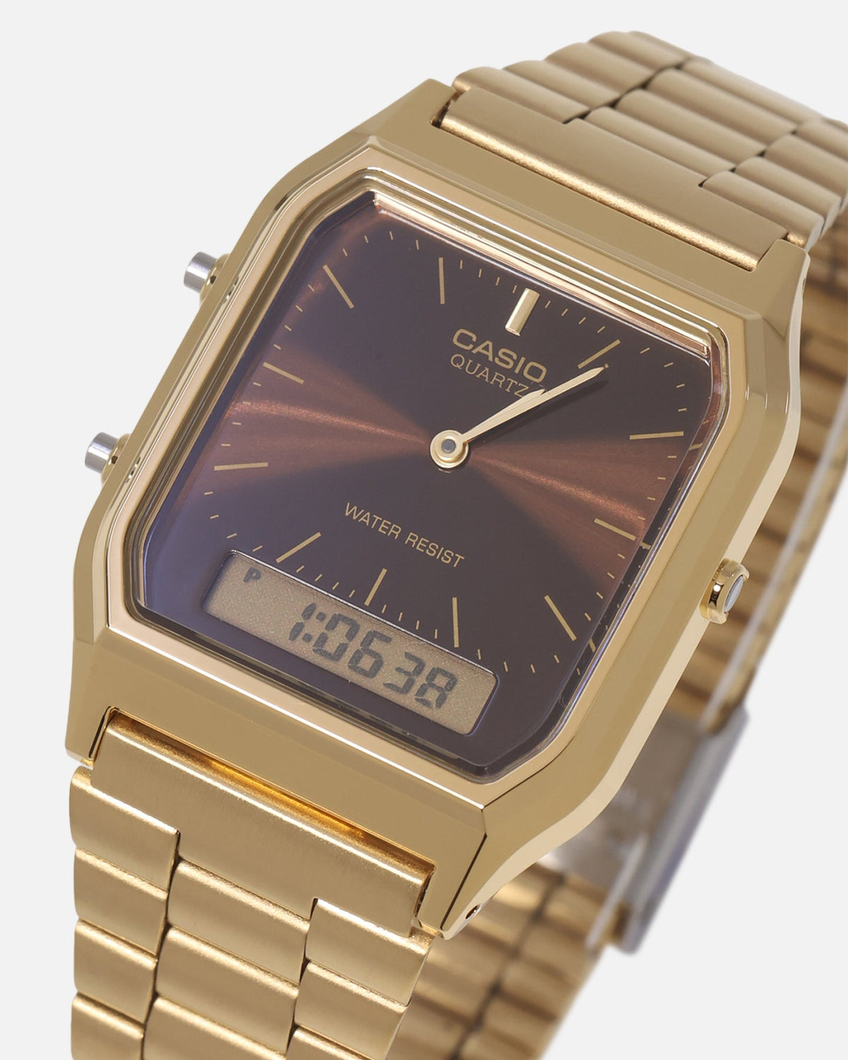 CASIO Casio AQ230GA-5A Watch Gold/Brown