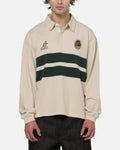 MITCHELL & NESS Mitchell & Ness Wallabies Rugby Long Sleeve Polo Ivory