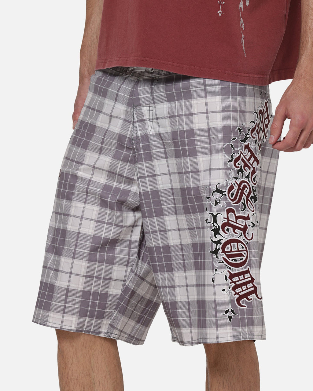 WORSHIP Worship Catharsis Long Boardshorts Light Grey