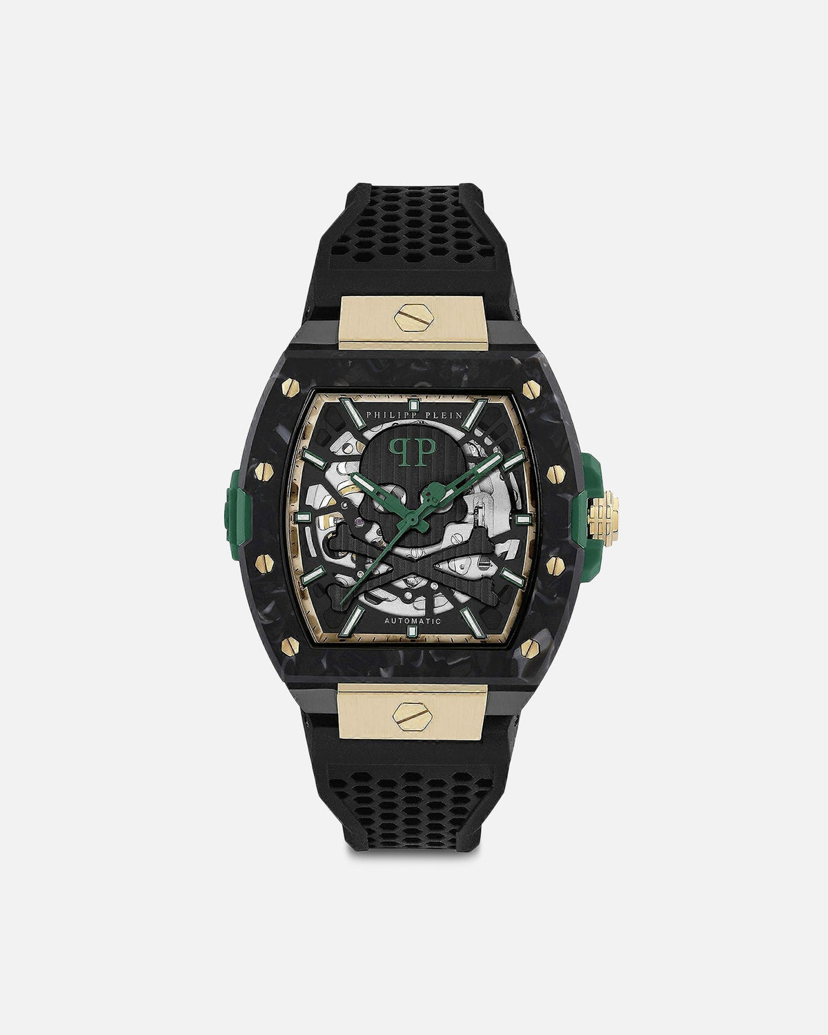 PHILIPP PLEIN Original Philipp Plein The Skeleton Auto Watch Black