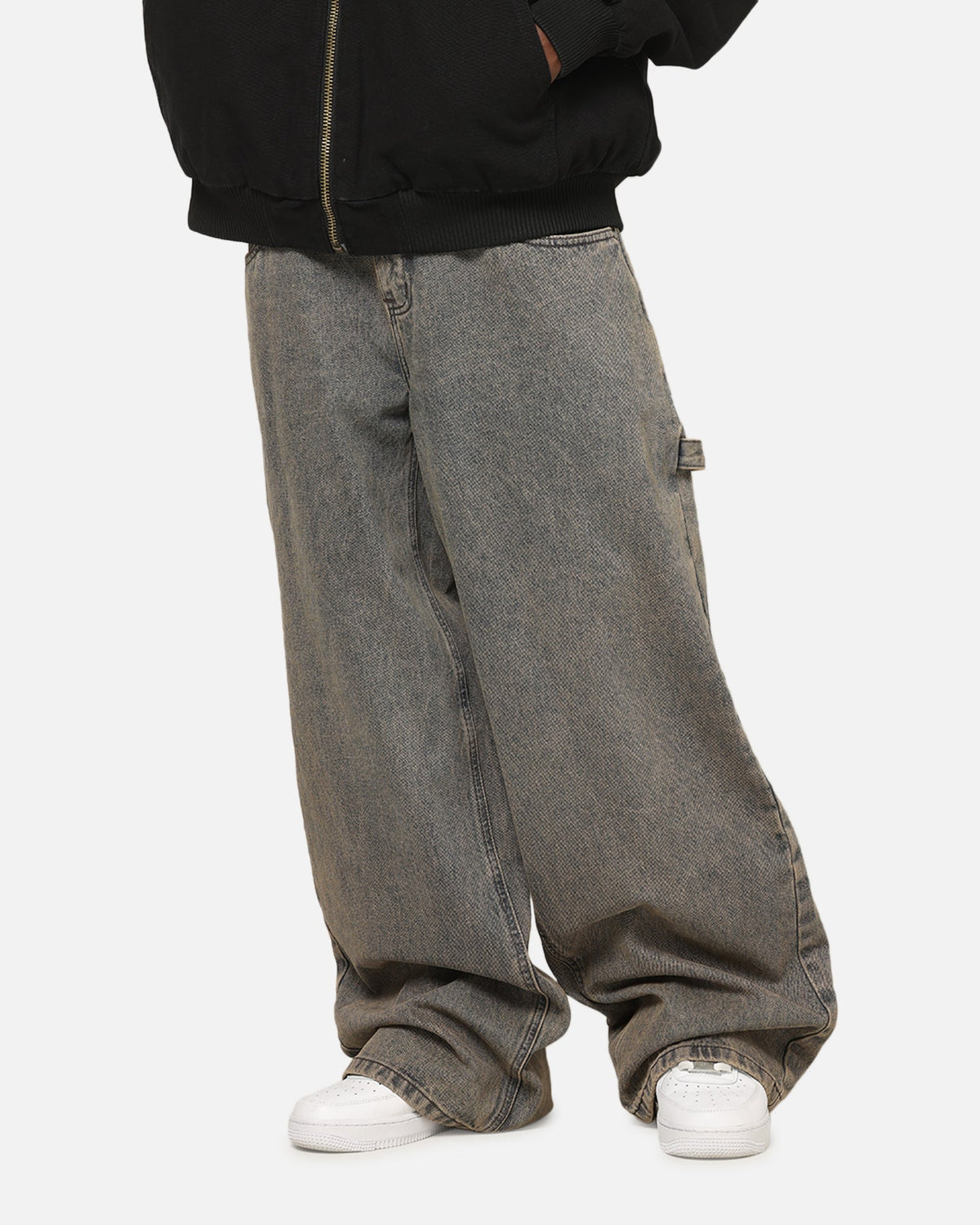 CARRE Carre Baggy Carpenter Jeans Washed Grey