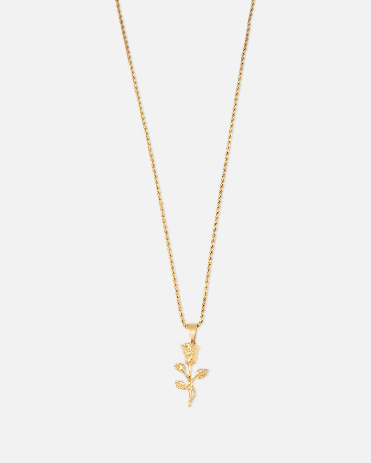 SAINT MORTA Original Saint Morta Rose Pendant Chain Gold