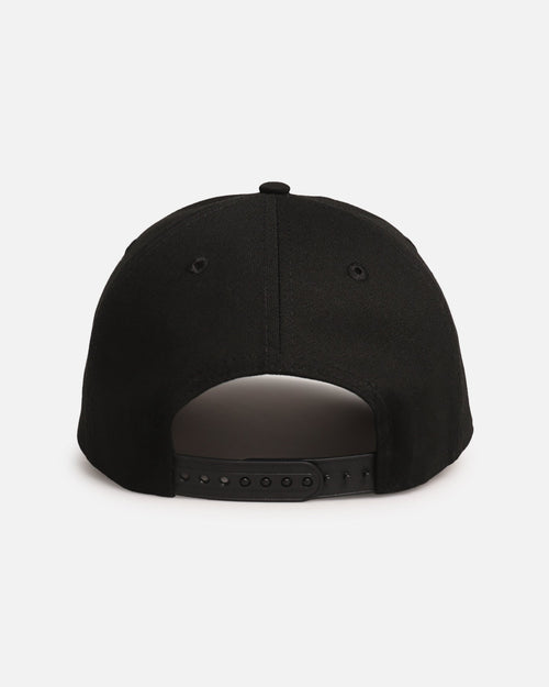 New Era Authentic New Era New York Yankees 'Canvas Leather' 9FORTY A-Frame Snapback Black