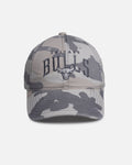 MITCHELL & NESS Authentic Mitchell & Ness Chicago Bulls 'Snow Camo' Dad Fit Strapback Snow Camo