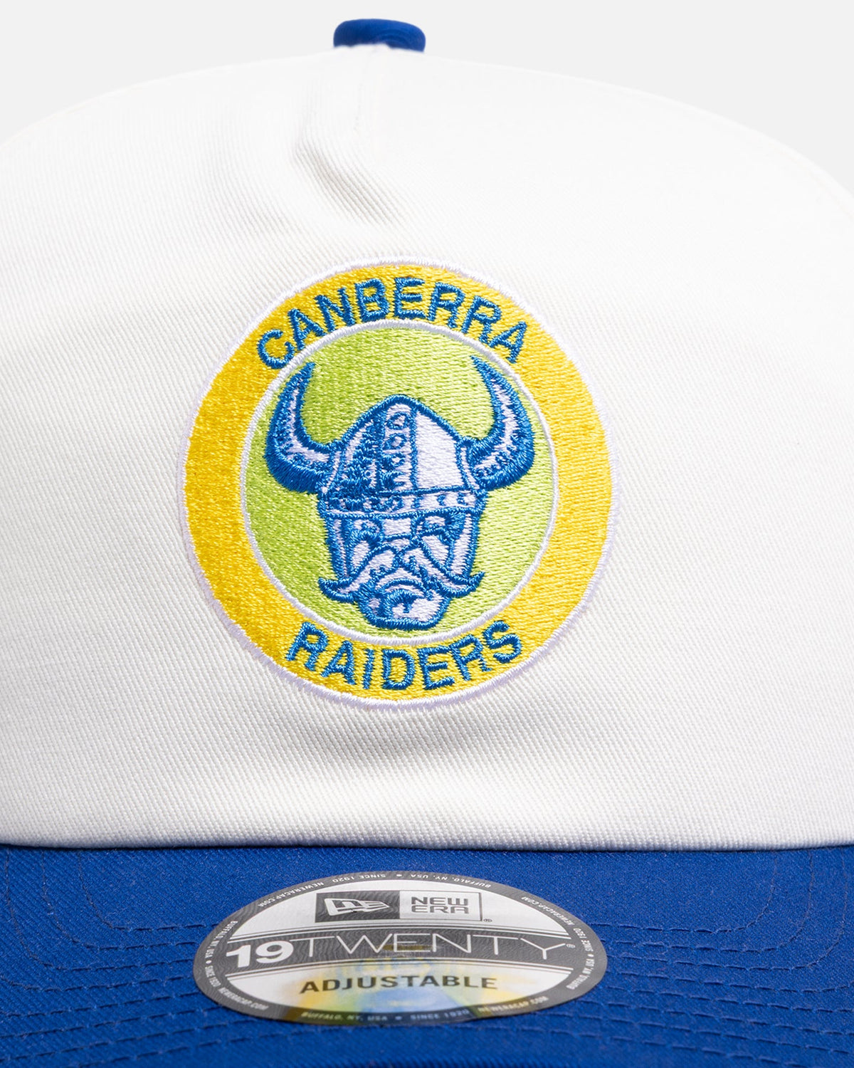 New Era Official New Era Canberra Raiders 'Retro Chrome' 19TWENTY Snapback Official Team Colour