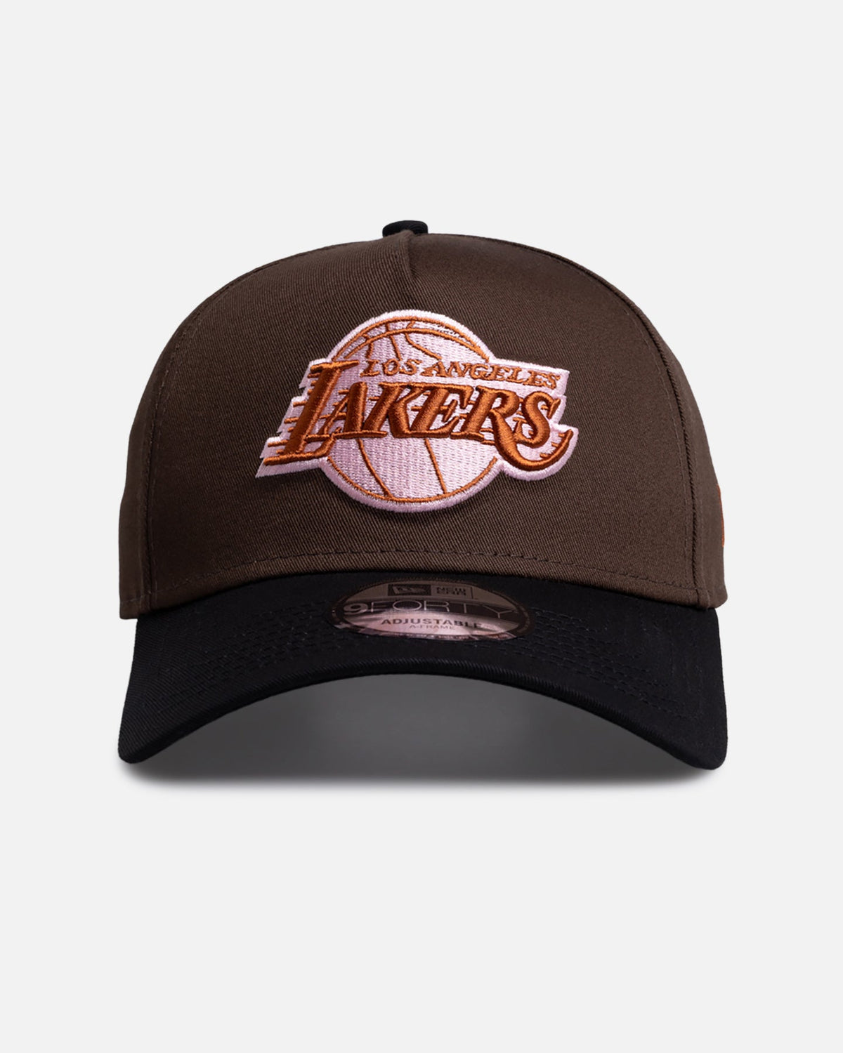 New Era New Era Los Angeles Lakers 9Forty A-Frame Snapback Walnut
