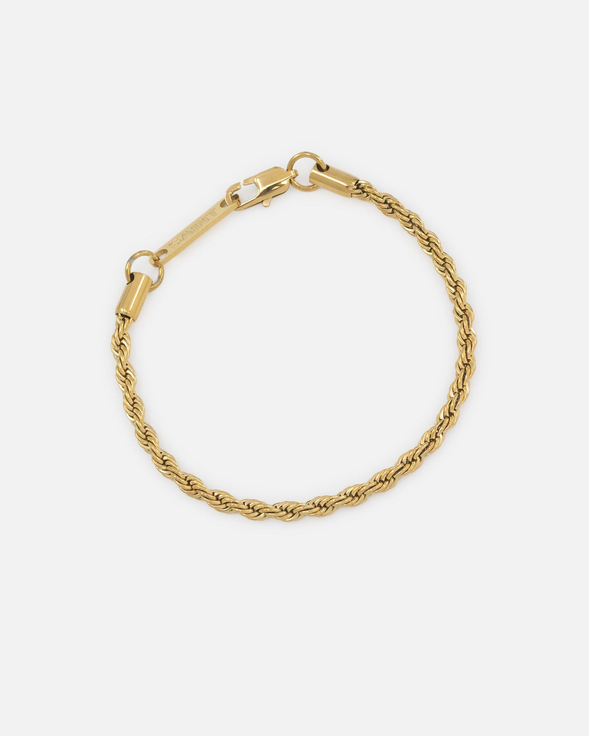 SAINT MORTA Saint Morta Cross Pendant Rope Chain & Bracelet Bundle Gold