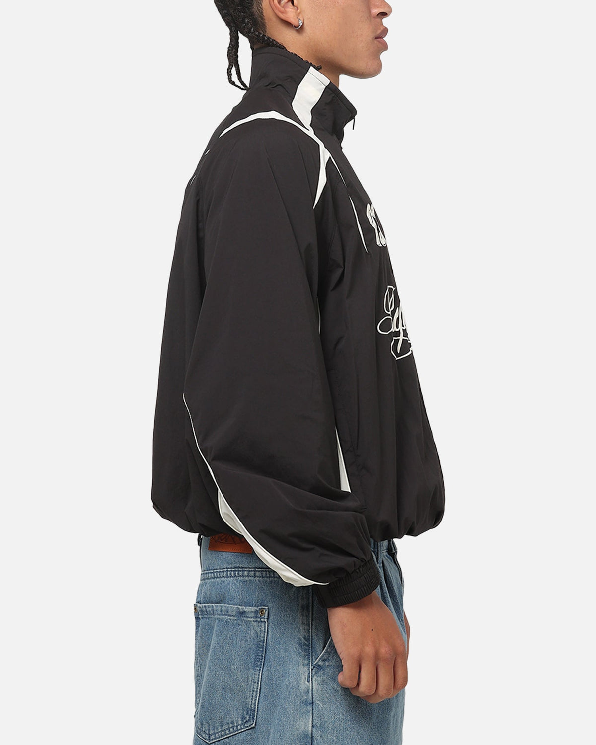 REPRESENT Represent Woven Track Star Jacket Jet Black