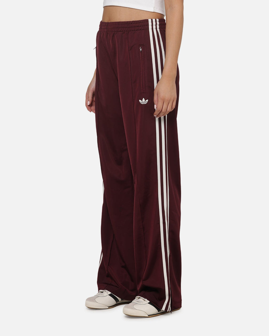 ADIDAS Adidas Women's Firebird Trackpants Maroon/Cream