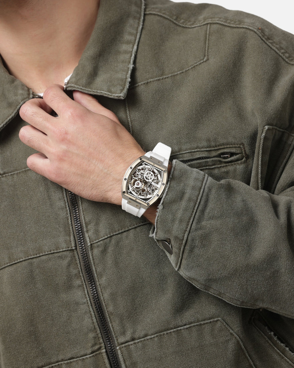 Palm Angels Palm Angeles Pulse Watch Silver/Gold
