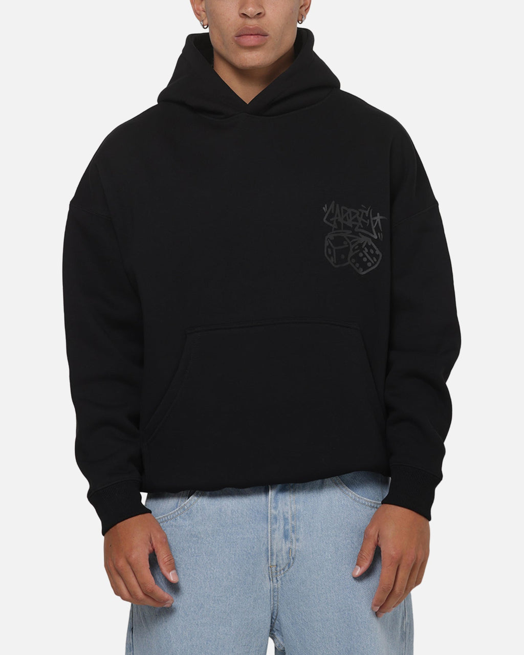 CARRE Authentic Carre Worldwide Rolling Hoodie Black