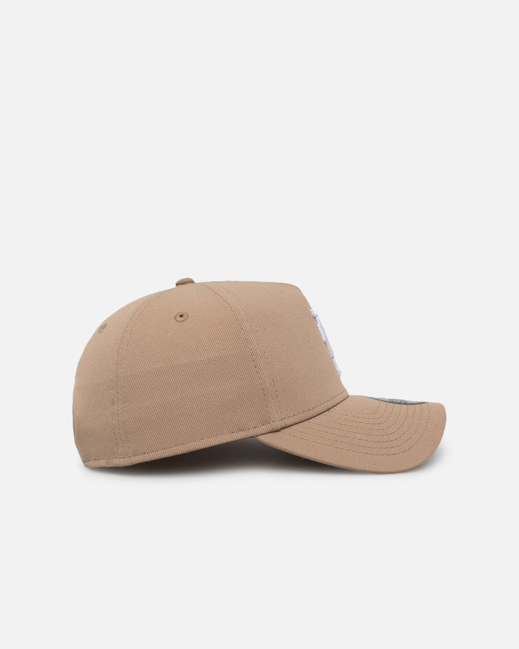 New Era New Era Los Angeles Dodgers 'Upside Down LA Logo' 9FORTY A-Frame Snapback Camel