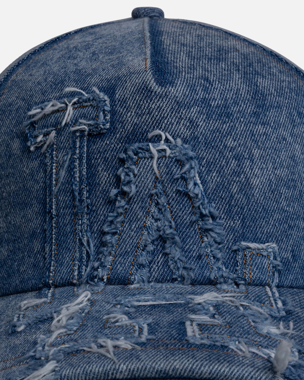 New Era New Era Los Angeles Dodgers 'Denim Over' 9FORTY A-Frame Strapback Denim