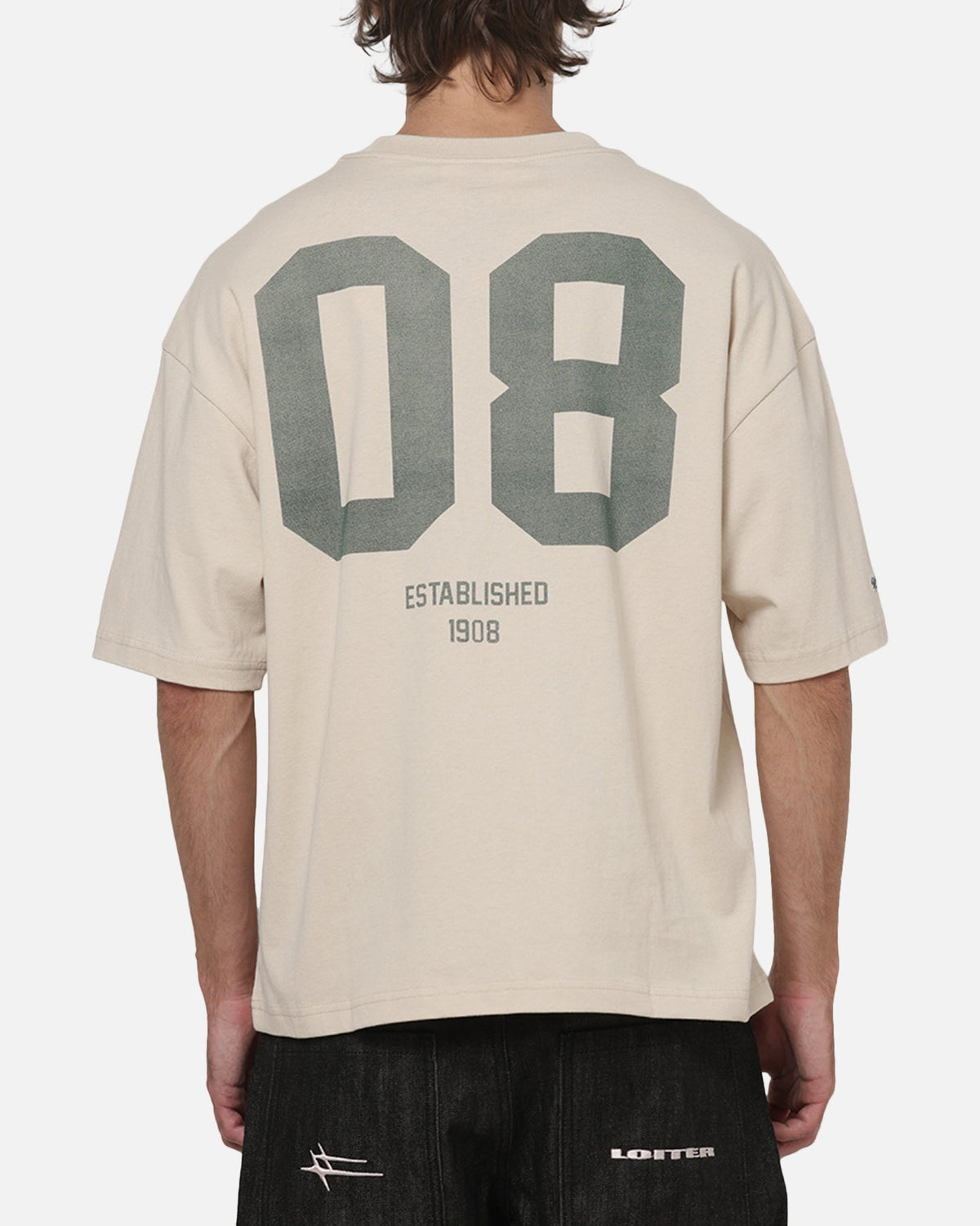 MITCHELL & NESS Mitchell & Ness Wallabies Cropped T-Shirt Ivory