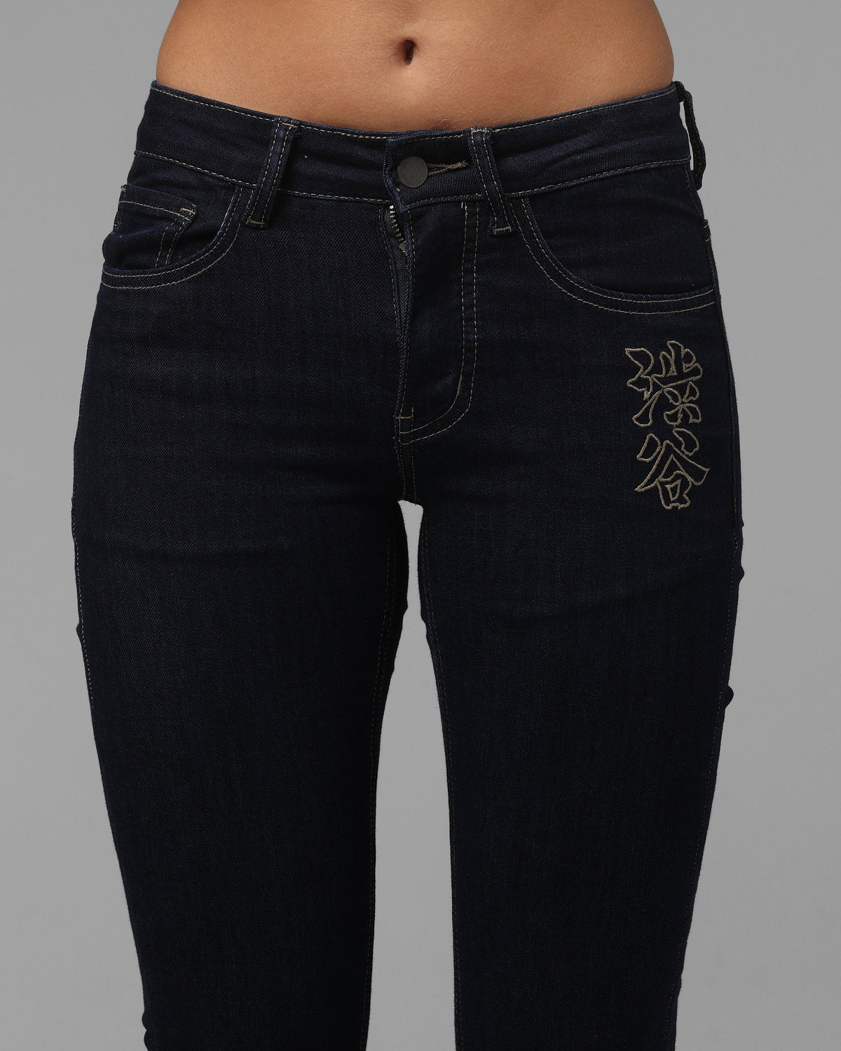 LOITER Loiter Women's Shibuya Low Rise Jeans Indigo Denim