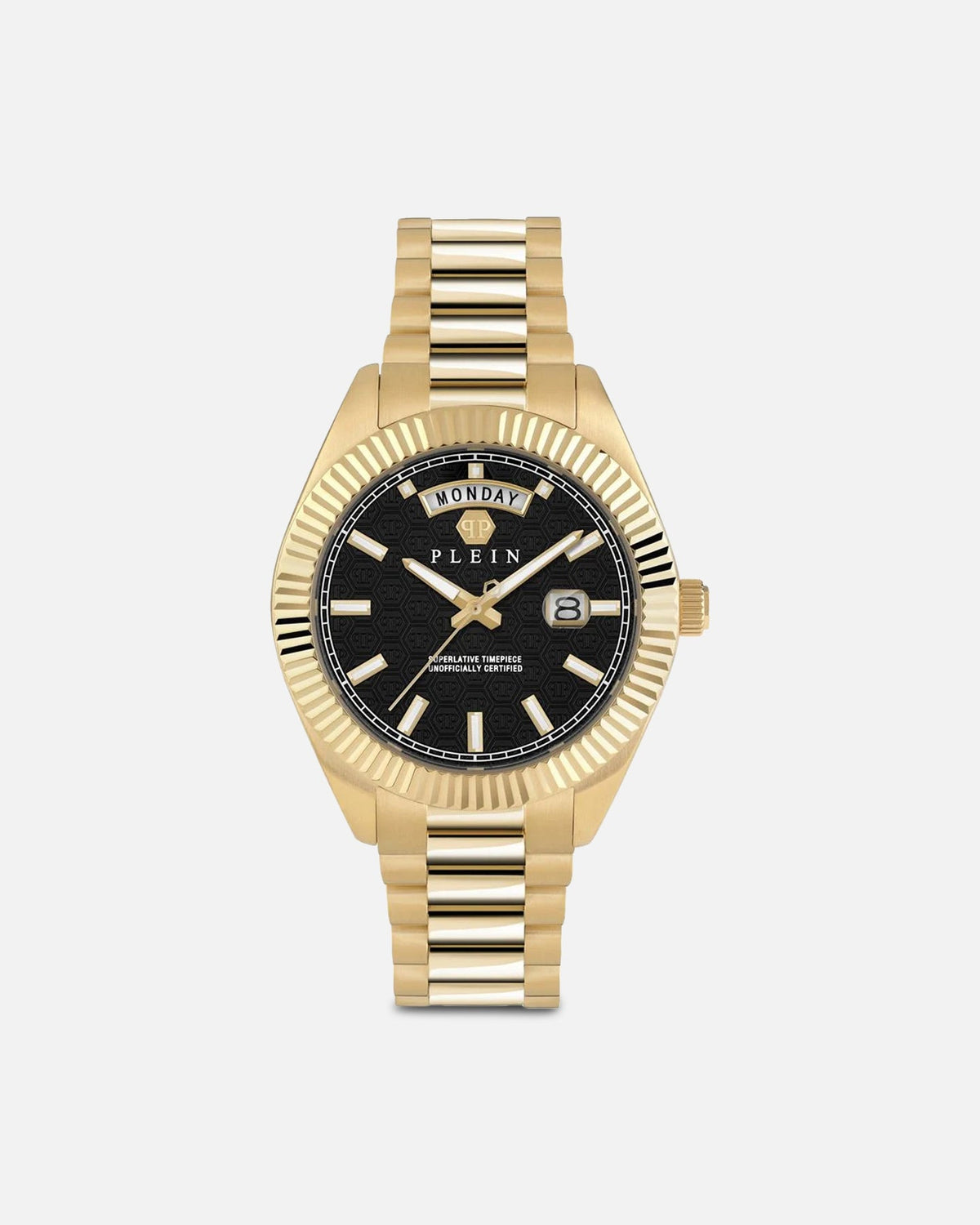 PHILIPP PLEIN Premium Philipp Plein Deluxe Bracelet Watch Gold