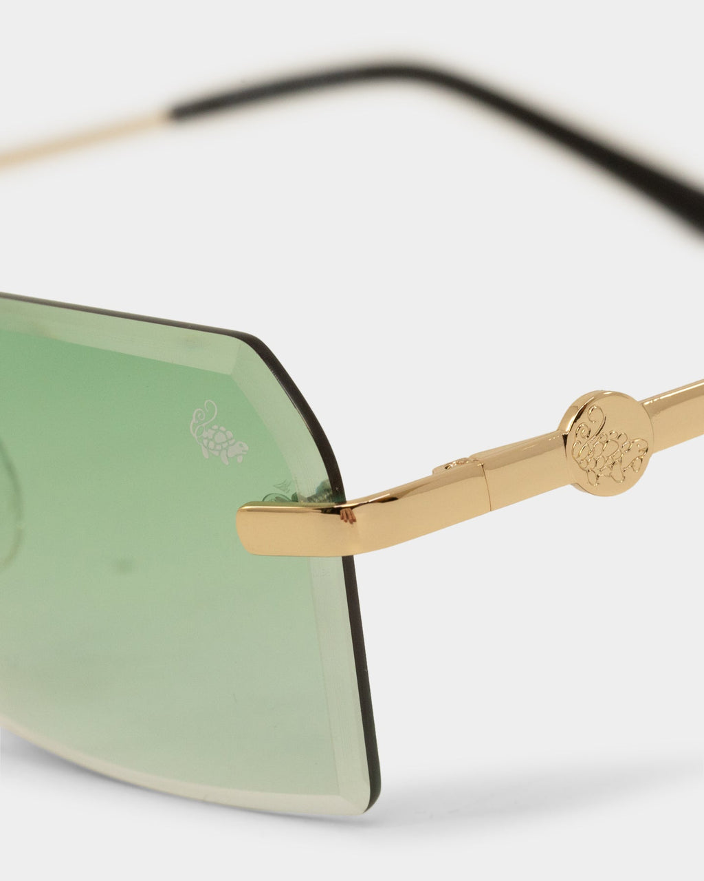 BELVOIR & CO Belvoir & Co Kennedy Sunglasses Green/Gold