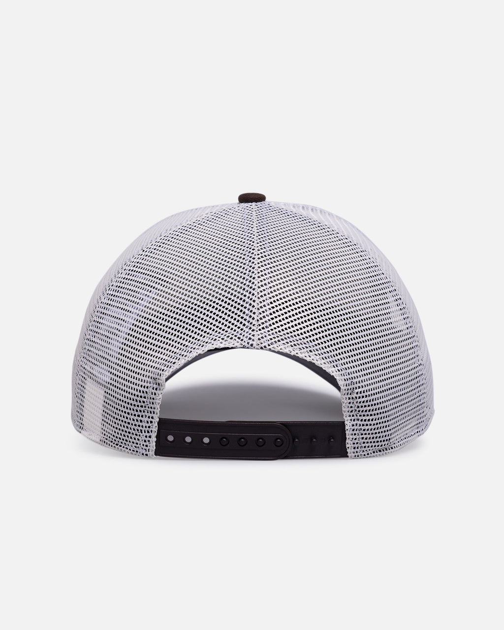 New Era Original New Era Los Angeles Dodgers 'Upside Down Logo' 9FORTY A-Frame Trucker Snapback White/Brown