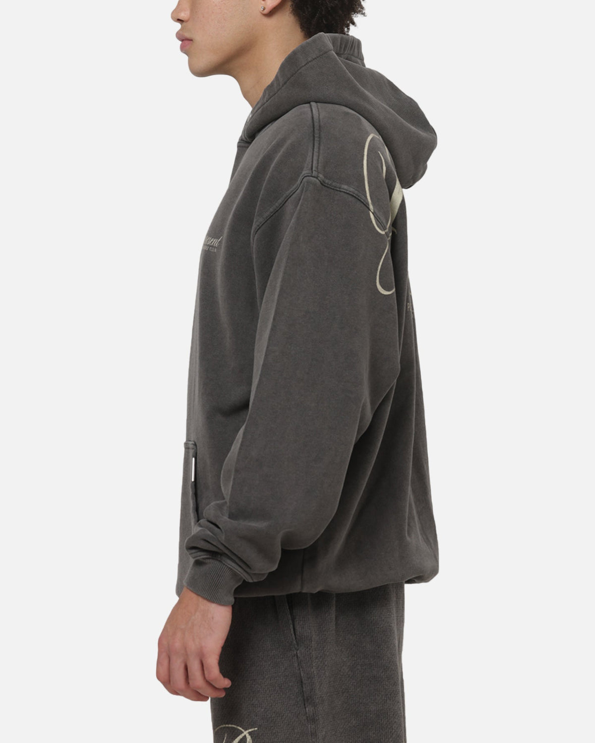 REPRESENT Represent Owners Club Script Hoodie Vintage Grey