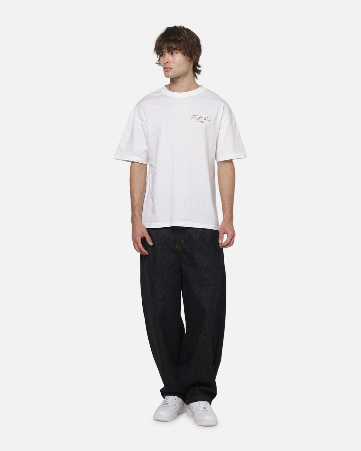 XXIII Official XXIII Script T-Shirt White/Red
