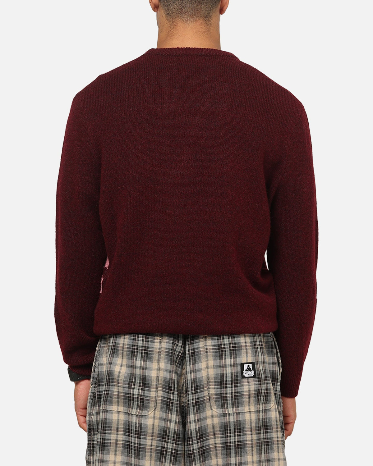 X-LARGE X-Large Gorilla Knit Sweater Plum