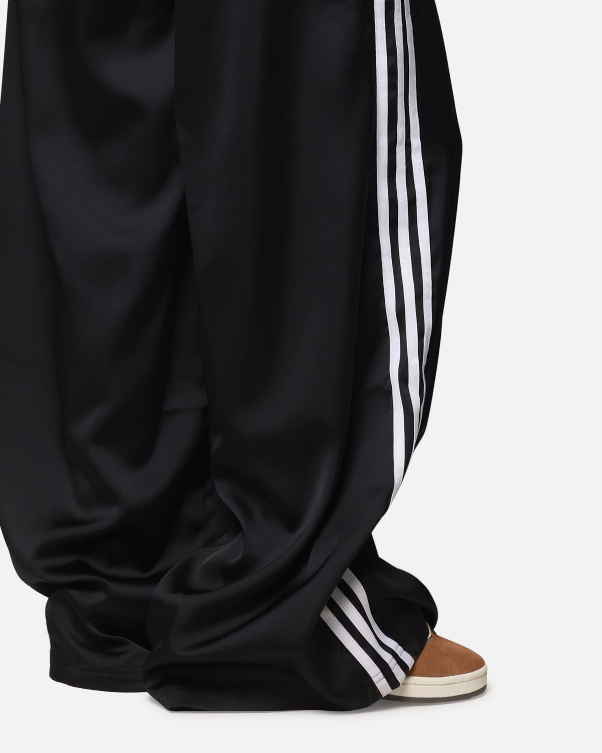 ADIDAS Adidas Women's Satin Wide Leg Pants Black