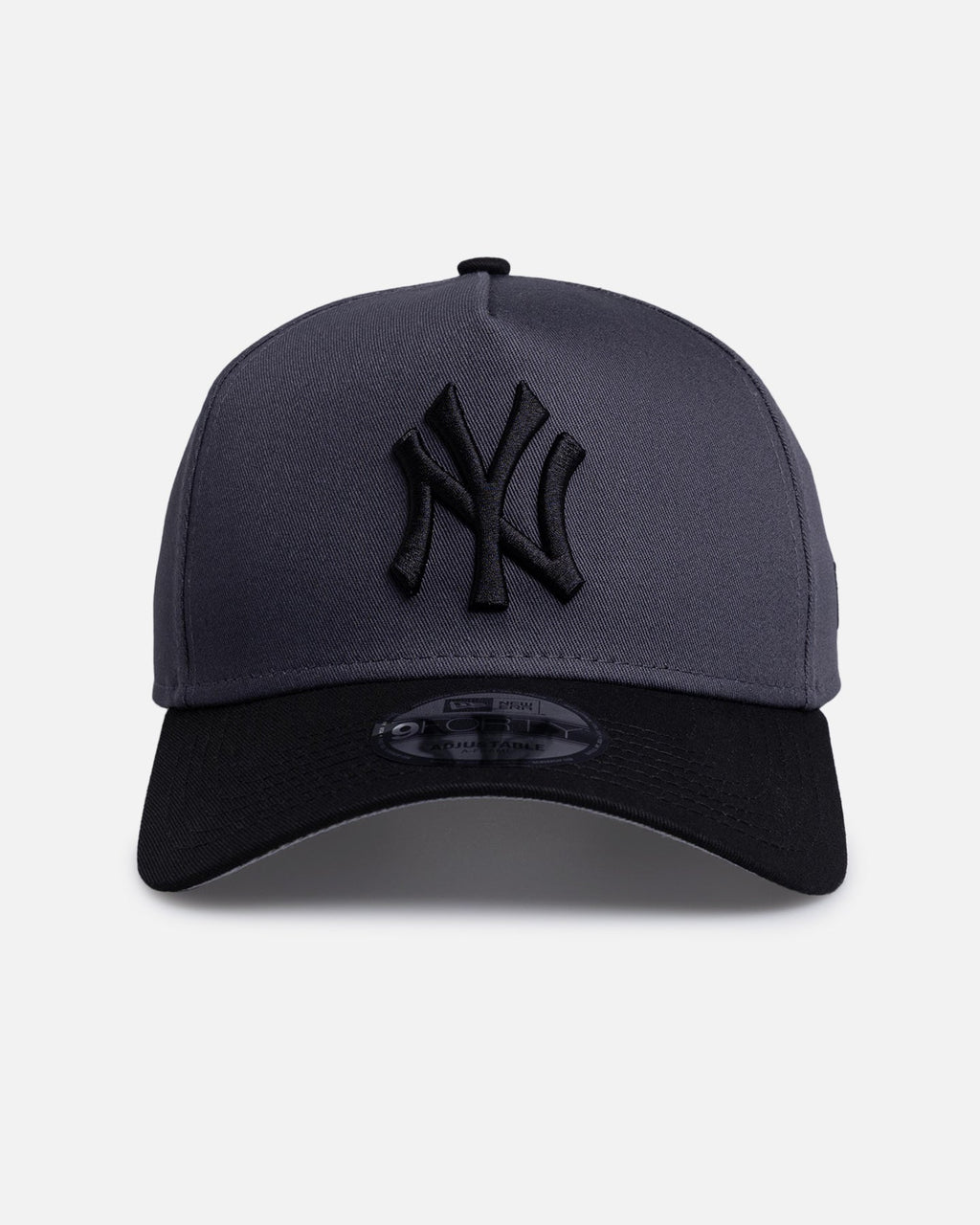 New Era New Era New York Yankees 'Graphite Black' 9FORTY A-Frame Snapback Black/Grey