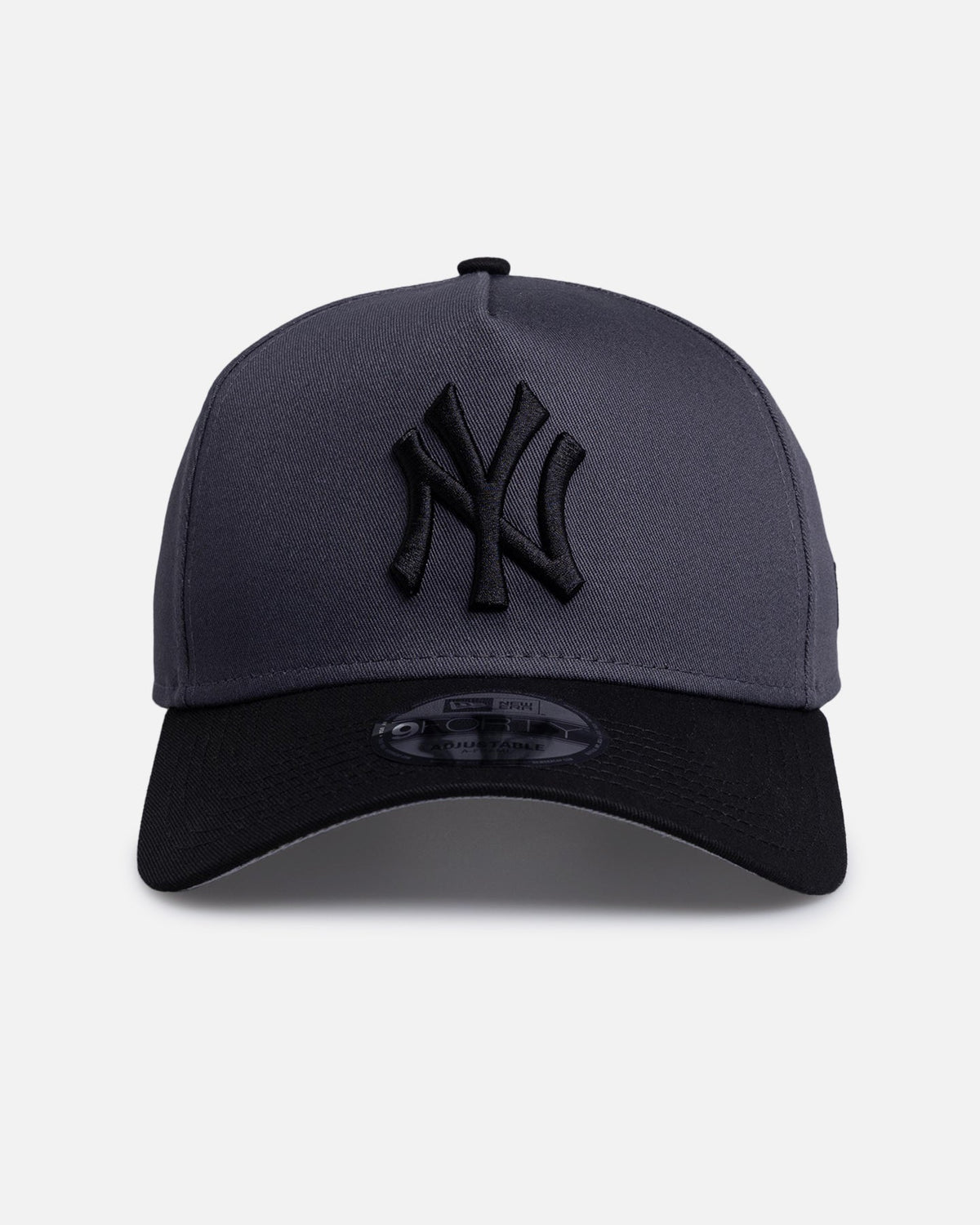 New Era New Era New York Yankees 'Graphite Black' 9FORTY A-Frame Snapback Black/Grey