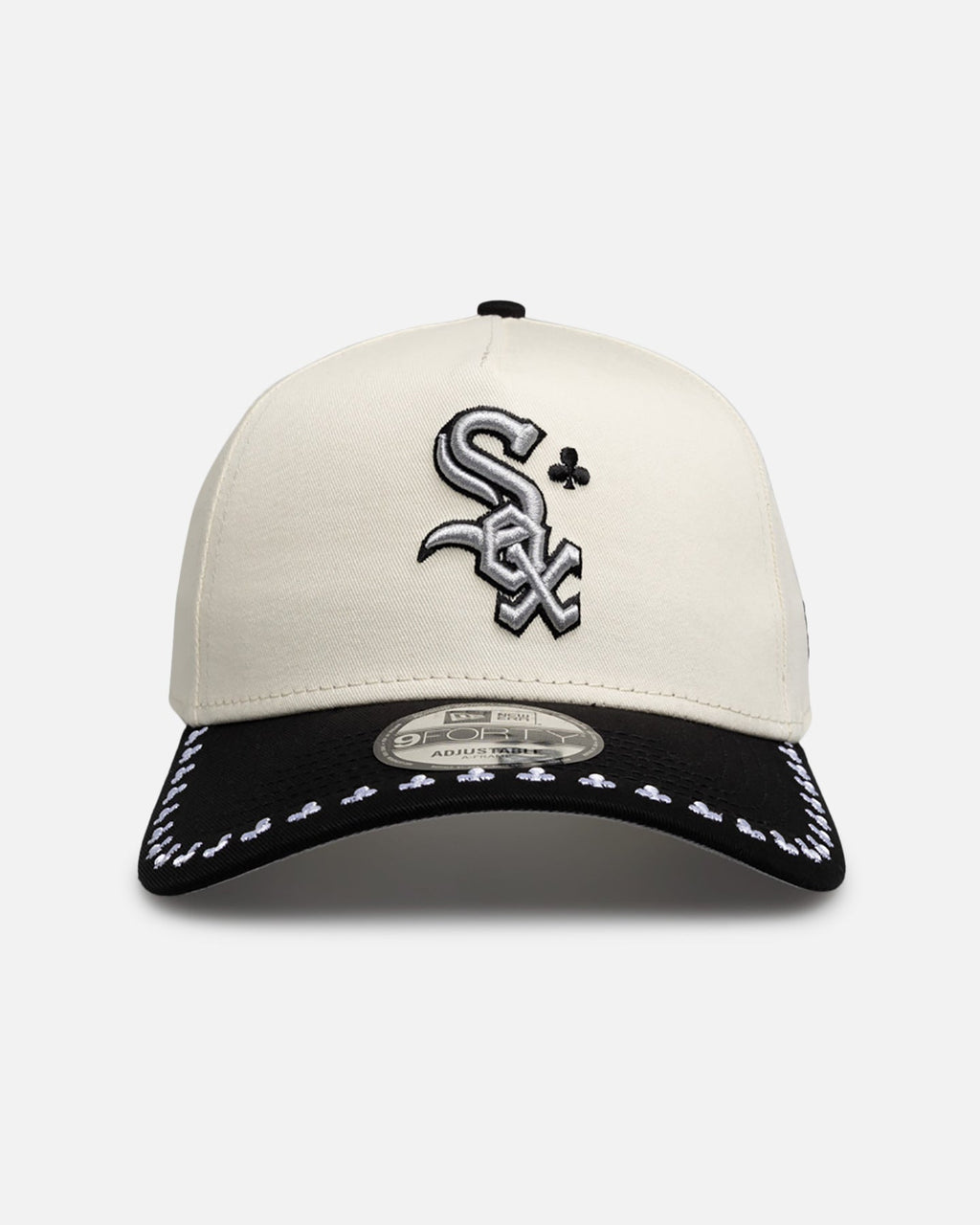New Era New Era Chicago White Sox 'Royal Flush' 9FORTY A-Frame Snapback White/Black