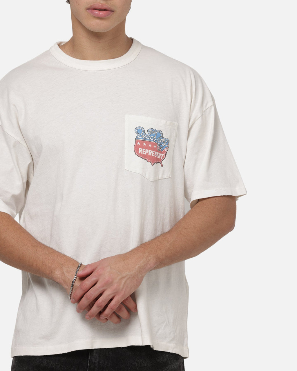 REPRESENT Premium Represent Beach Boys Americas Band T-Shirt Flat White