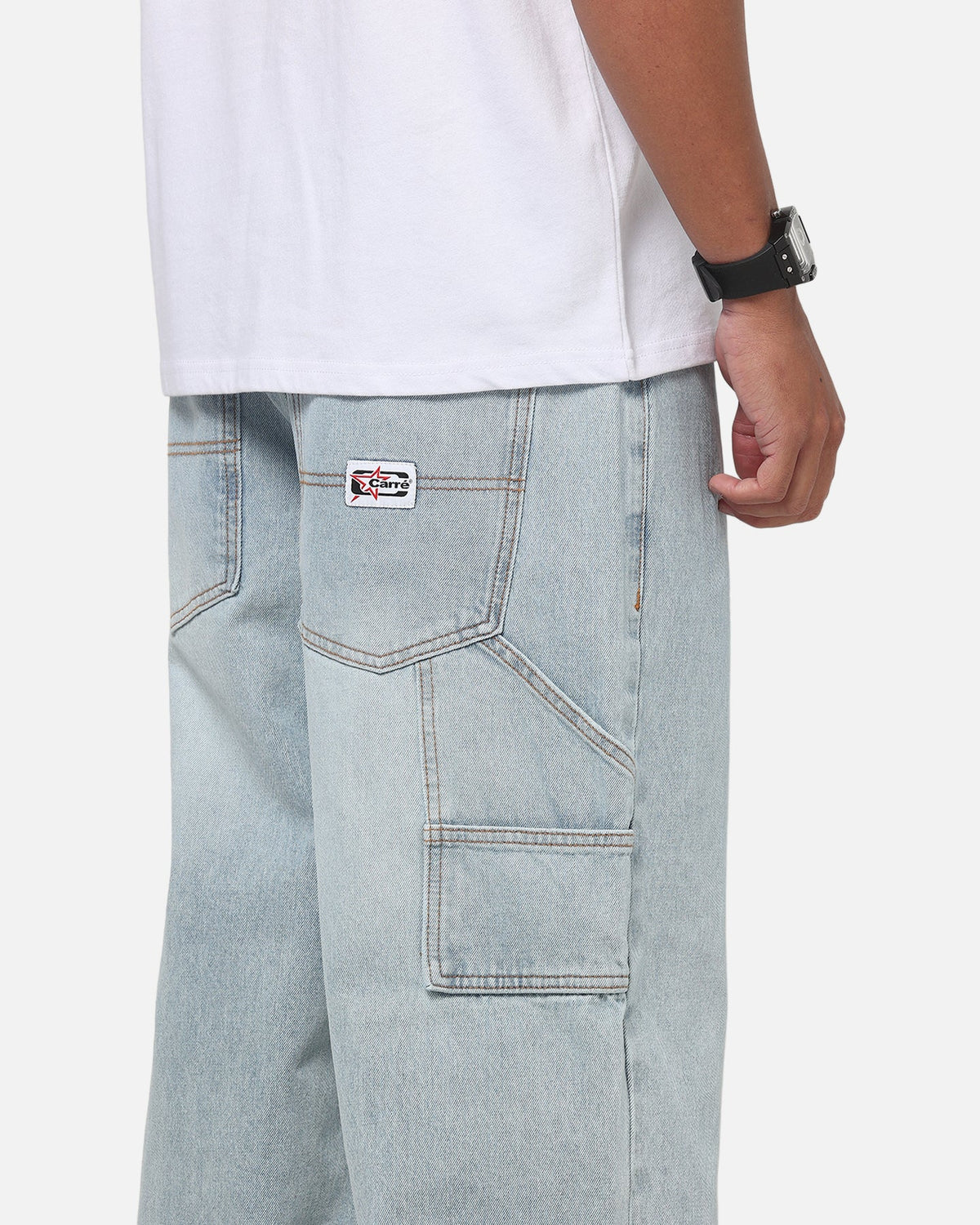 CARRE Classic Carre Baggy Carpenter Jeans Sunfade Blue