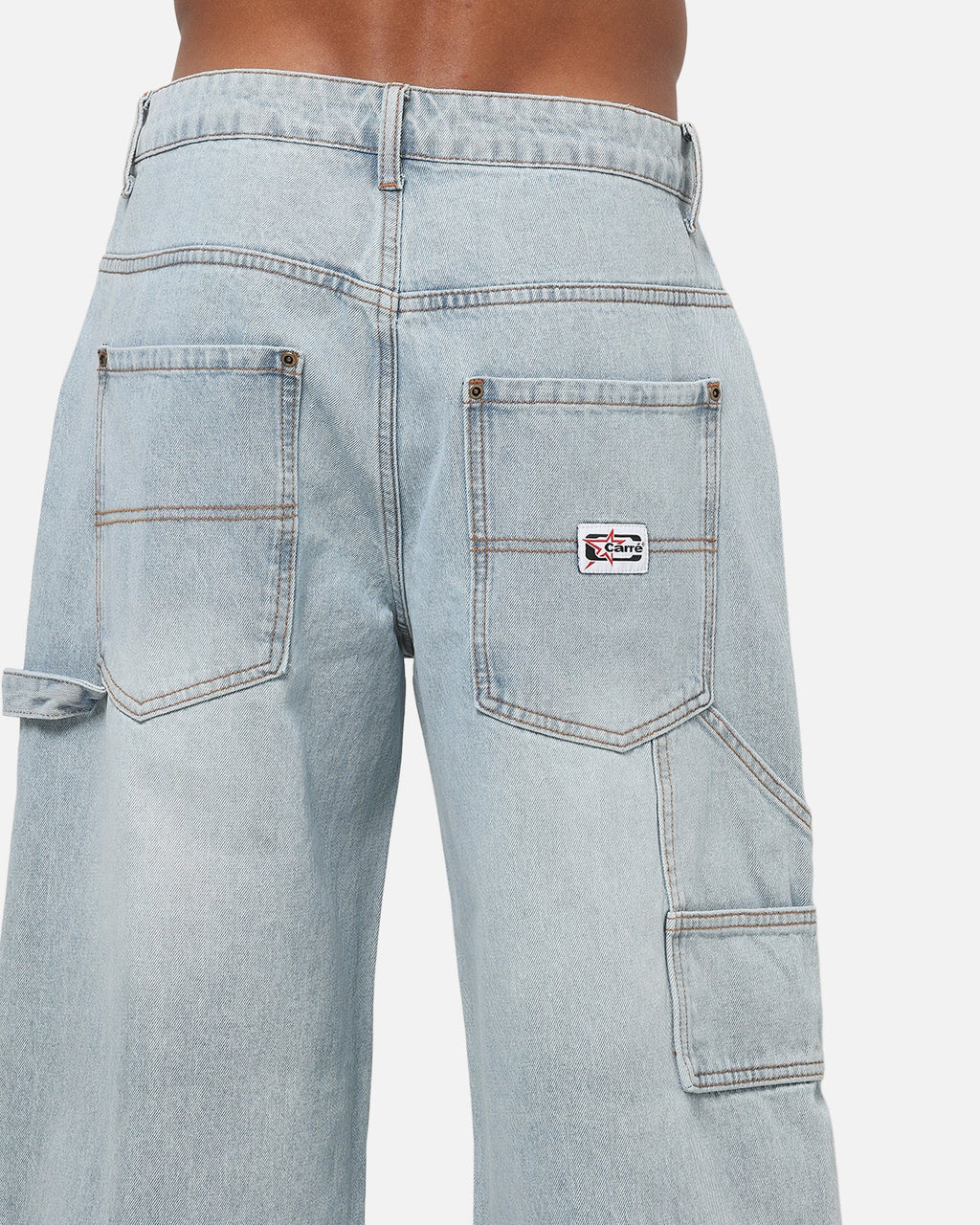 CARRE Classic Carre Baggy Carpenter Jeans Sunfade Blue