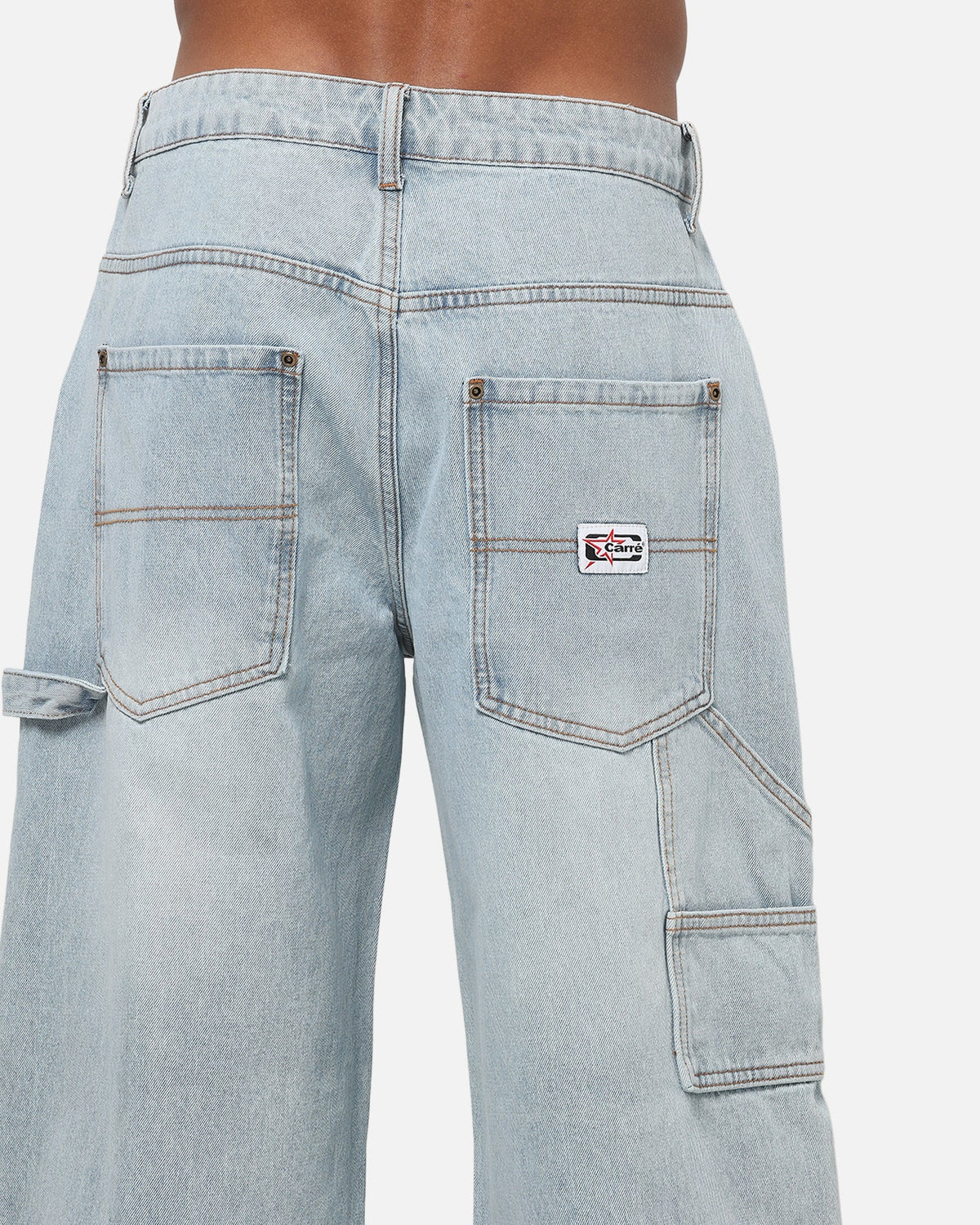 CARRE Classic Carre Baggy Carpenter Jeans Sunfade Blue