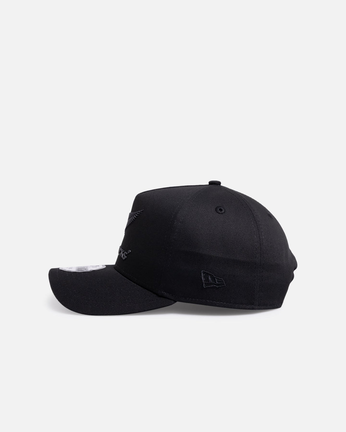 New Era New Era New Zealand All Blacks 'TPU Badge' 9FORTY A-Frame Snapback Black