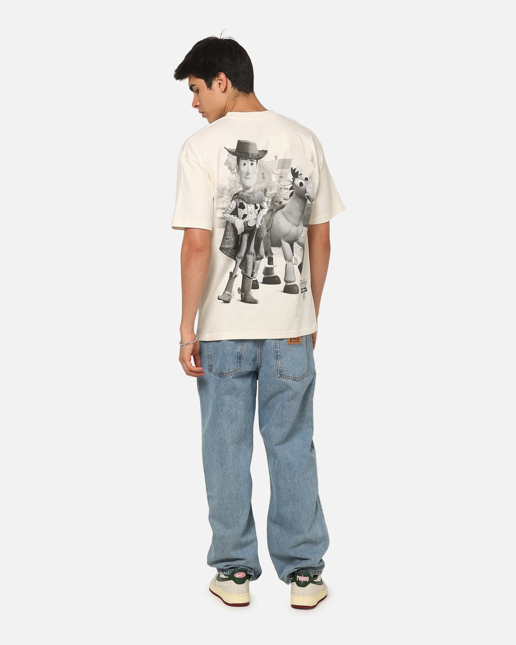 73Studio 73Studio Disney Pixar Toy Story Woody And Bullseye T-Shirt Off White