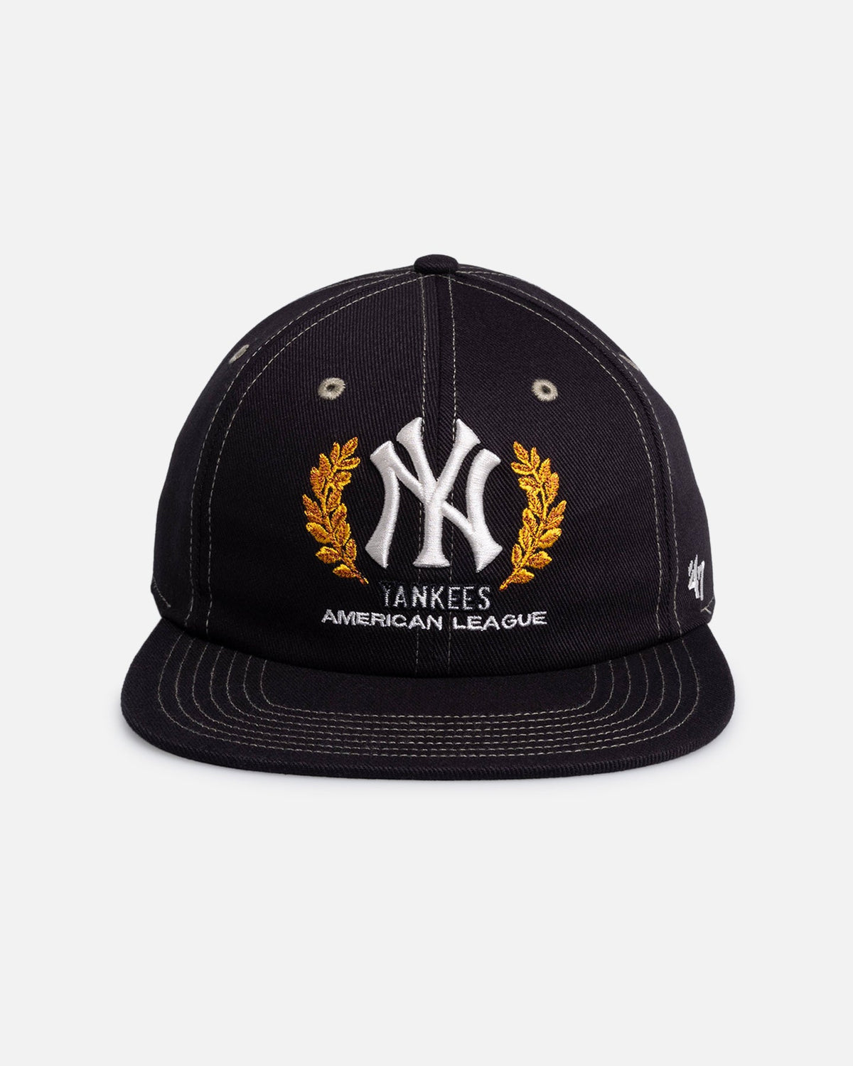 47 Brand Official 47 Brand New York Yankees 'Keep Sake' '47 Captain Snapback Black