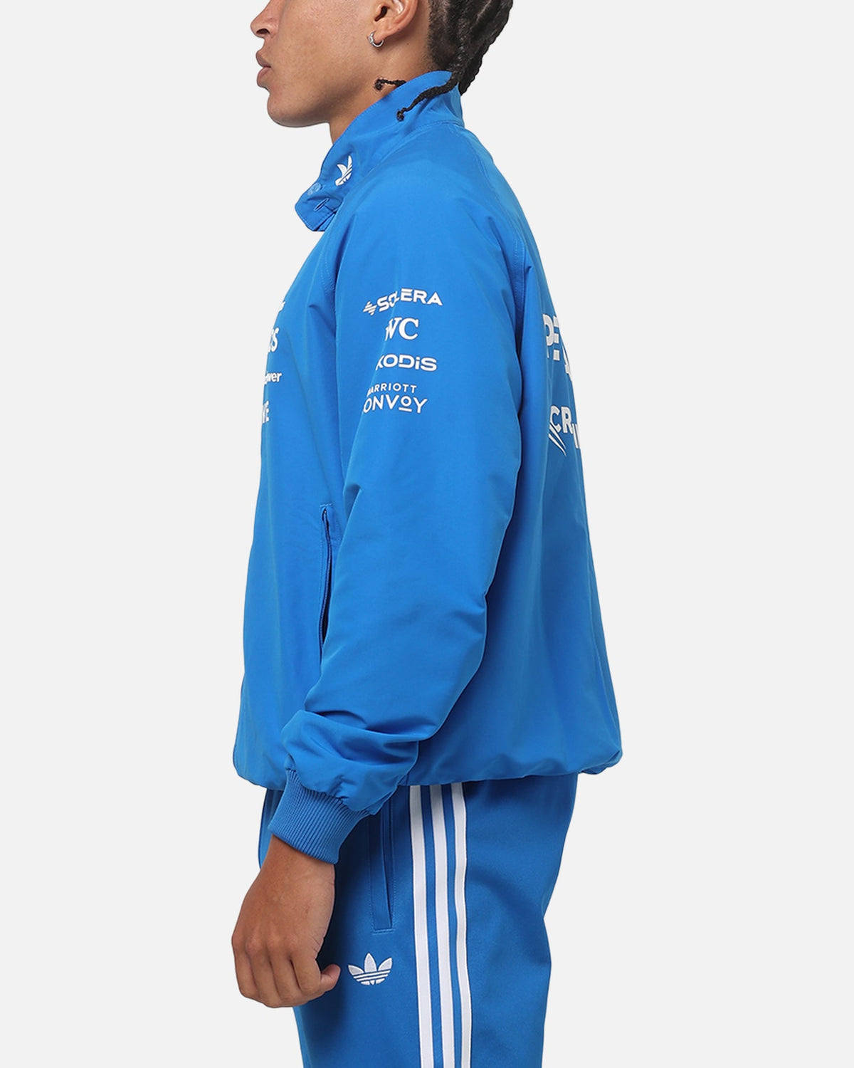 ADIDAS Adidas Mercedes-AMG Petronas Formula 1 Driver Jacket Blue