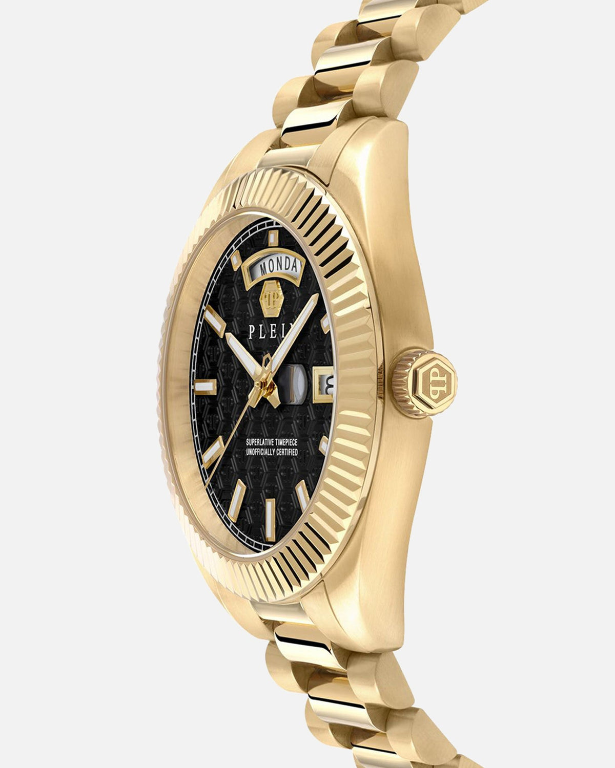 PHILIPP PLEIN Premium Philipp Plein Deluxe Bracelet Watch Gold