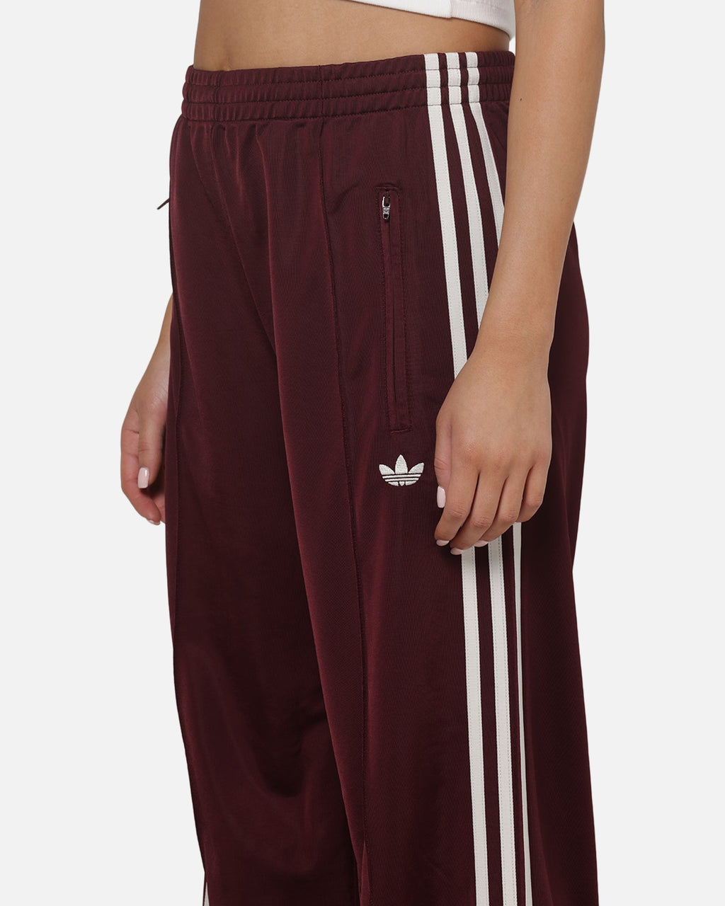 ADIDAS Adidas Women's Firebird Trackpants Maroon/Cream