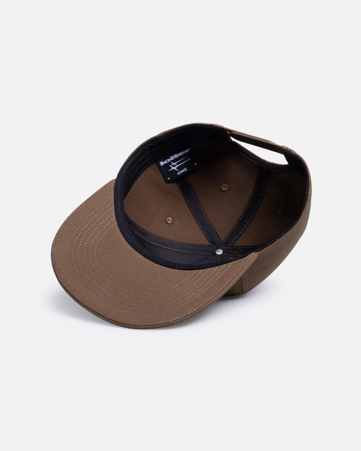 LOITER Loiter Hybrid Snapback Cap Brown