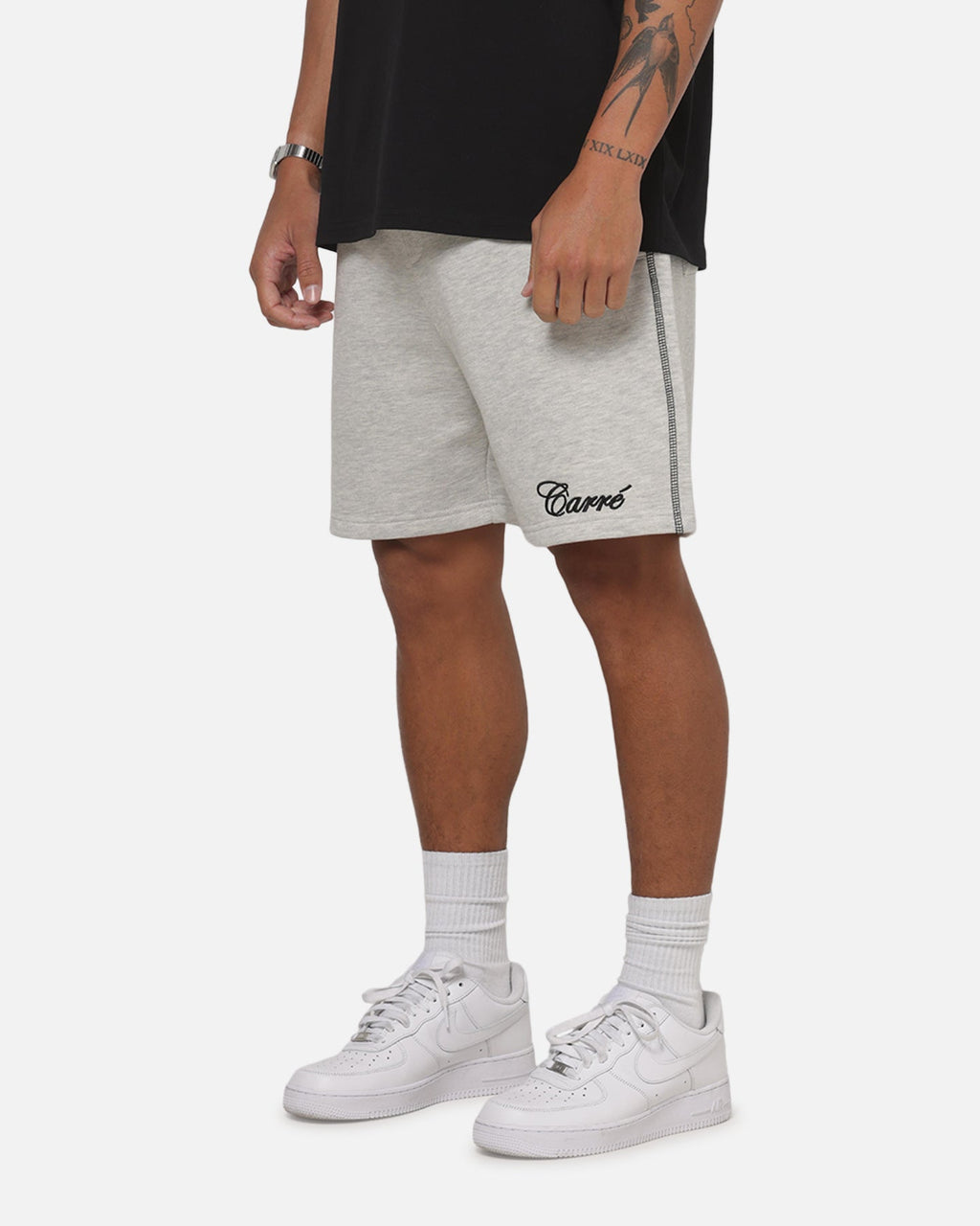 CARRE Carre Corrupt 2.0 Sweat Shorts Grey Marle