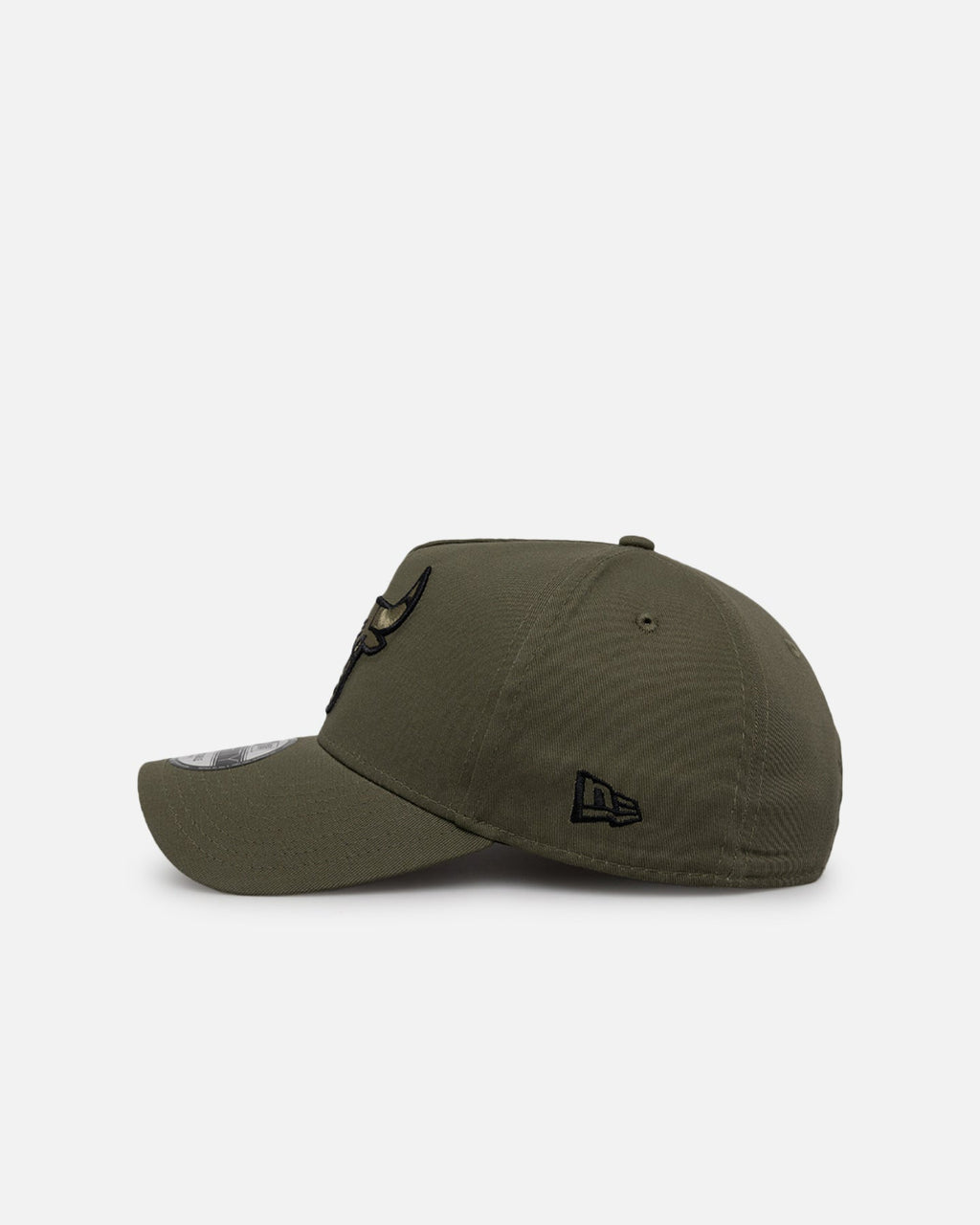 New Era Official New Era Chicago Bulls 'Olive/Black' 9FORTY A-Frame Snapback Olive/Black