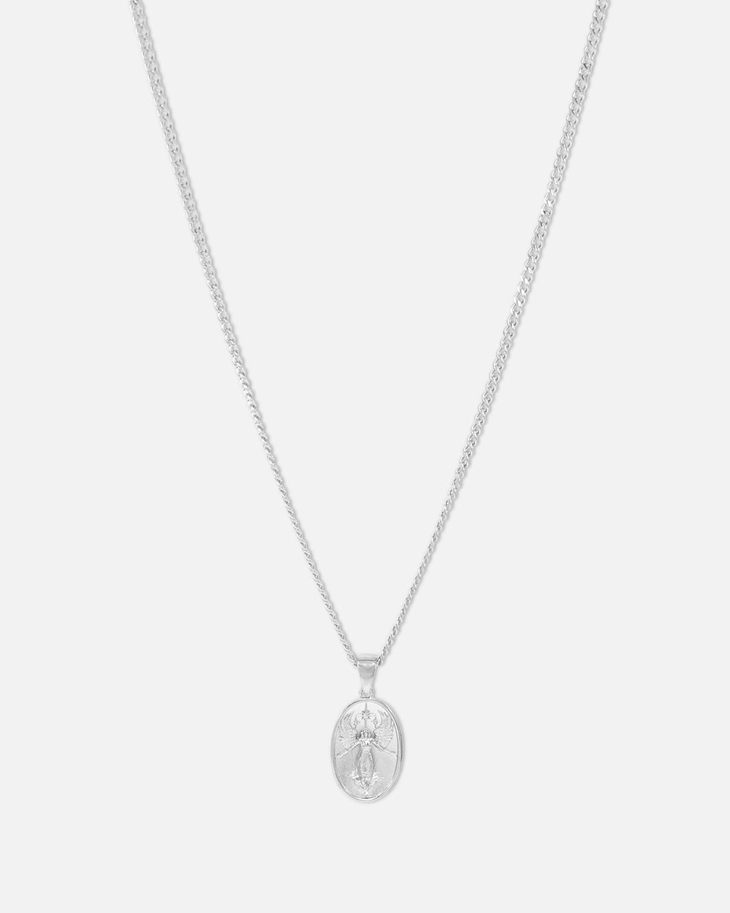 SAINT MORTA Premium Saint Morta Ethereal Pendant Chain White Gold