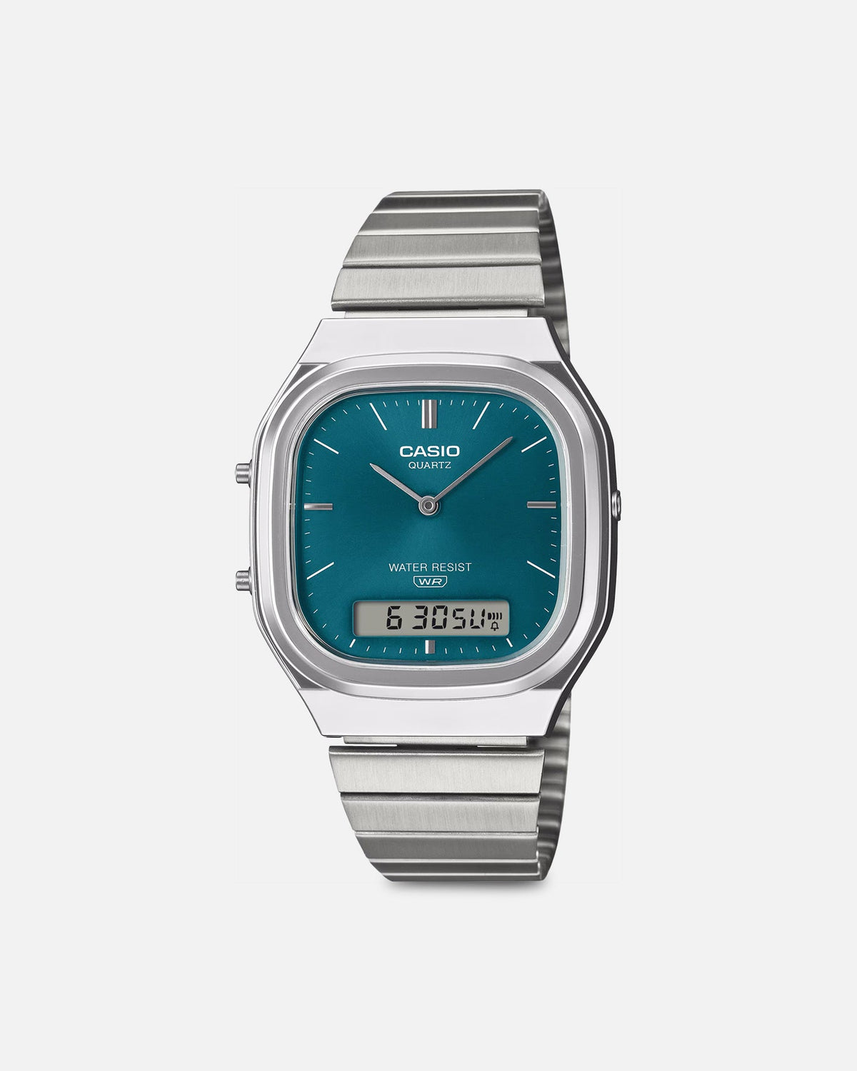 CASIO Official Casio AQ240E-3A Watch Silver
