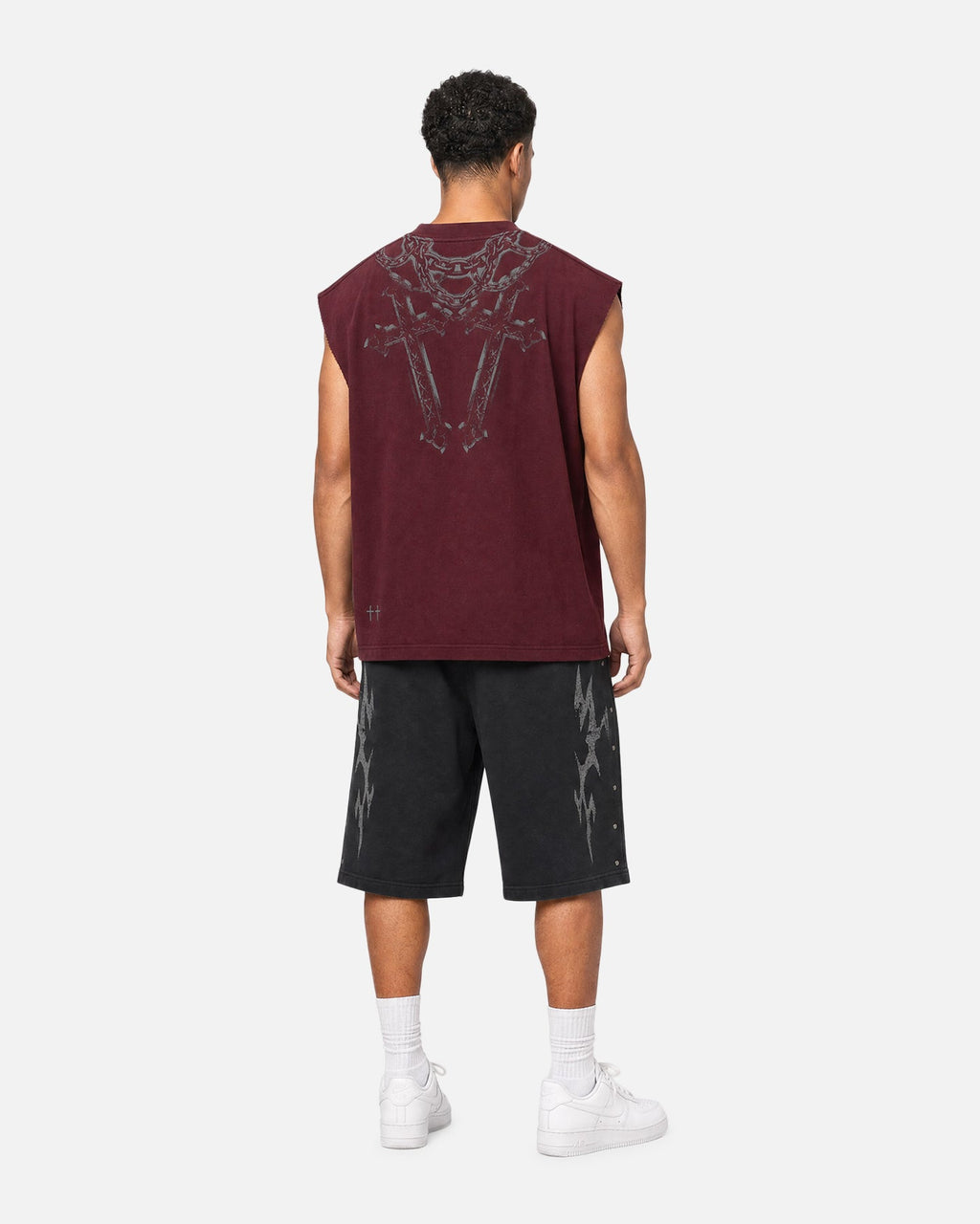 SAINT MORTA Saint Morta Renaissance Muscle T-Shirt Pigment Washed