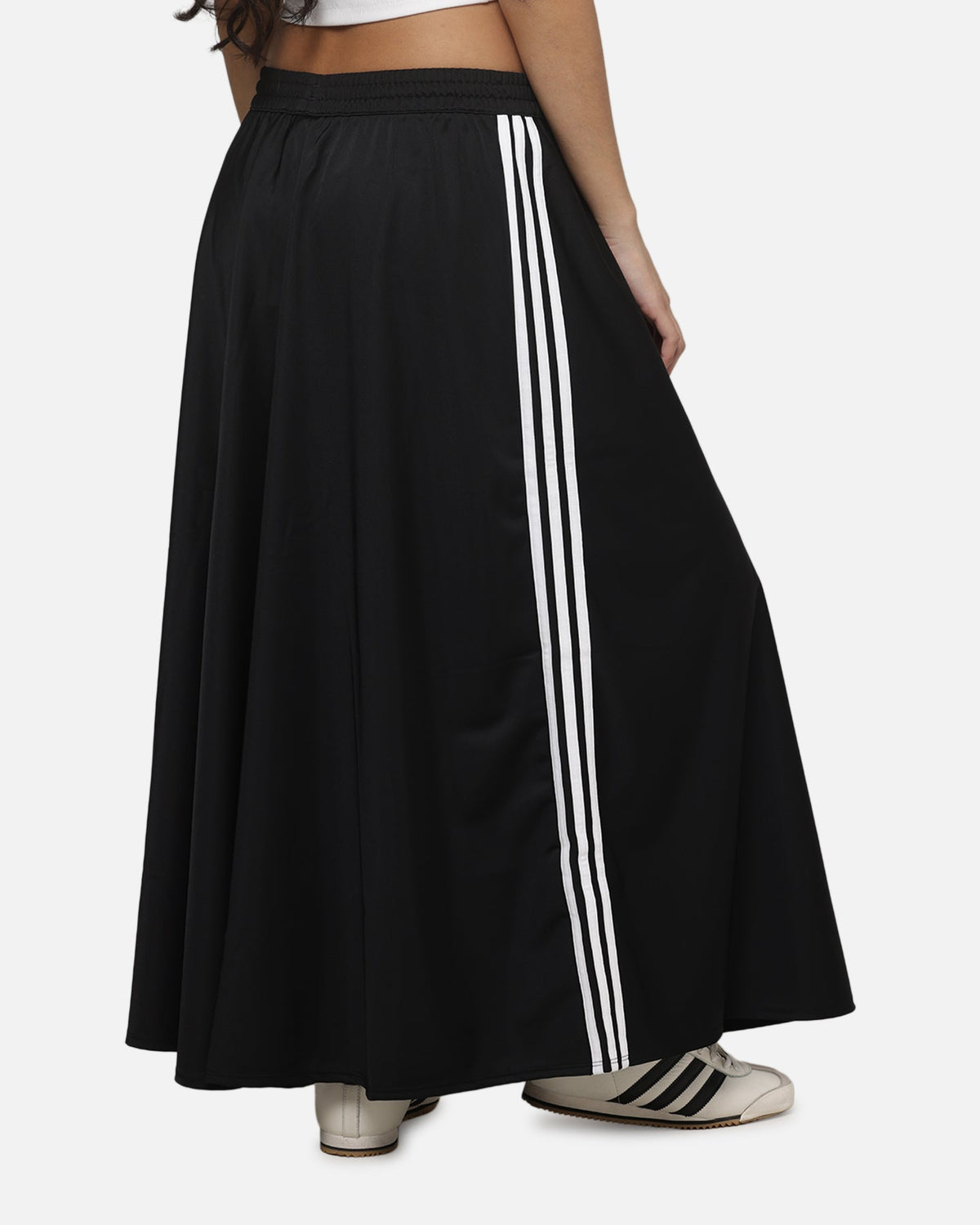 ADIDAS Authentic Adidas Women's Firebird Skirt Black/White